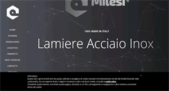 Desktop Screenshot of milesisrl.it